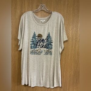 Maurices Beige Casual Tee